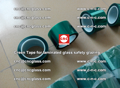 Green Tape for laminated glass safety glazing, EVA FILM, PVB FILM, SGP INTERLAYER (17)