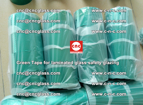 Green Tape for laminated glass safety glazing, EVA FILM, PVB FILM, SGP INTERLAYER (23)