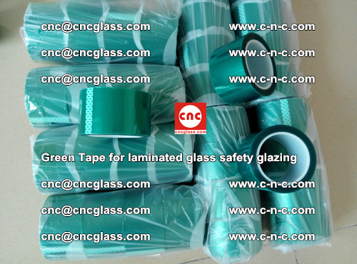 Green Tape for laminated glass safety glazing, EVA FILM, PVB FILM, SGP INTERLAYER (29)