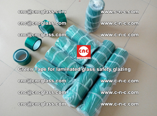 Green Tape for laminated glass safety glazing, EVA FILM, PVB FILM, SGP INTERLAYER (3)