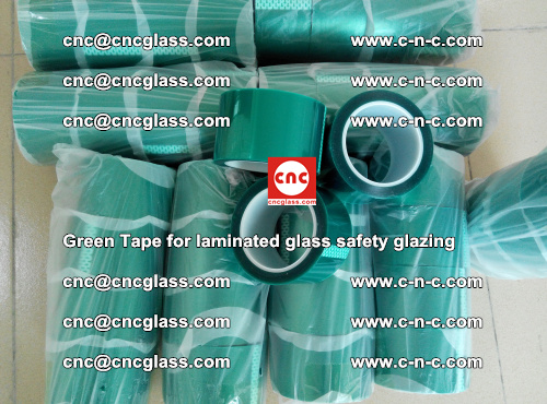 Green Tape for laminated glass safety glazing, EVA FILM, PVB FILM, SGP INTERLAYER (38)