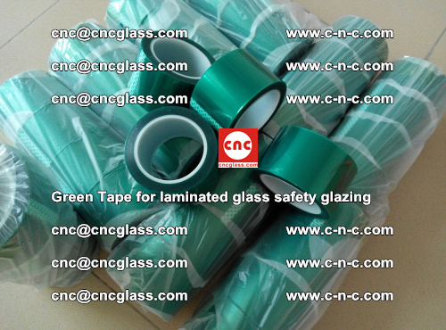 Green Tape for laminated glass safety glazing, EVA FILM, PVB FILM, SGP INTERLAYER (44)