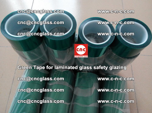 Green Tape for laminated glass safety glazing, EVA FILM, PVB FILM, SGP INTERLAYER (46)