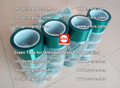 Green Tape for laminated glass safety glazing, EVA FILM, PVB FILM, SGP INTERLAYER (56)