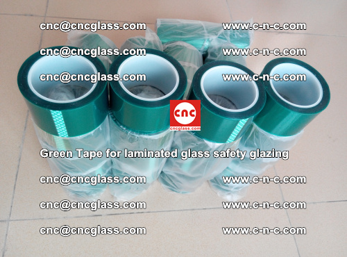 Green Tape for laminated glass safety glazing, EVA FILM, PVB FILM, SGP INTERLAYER (58)