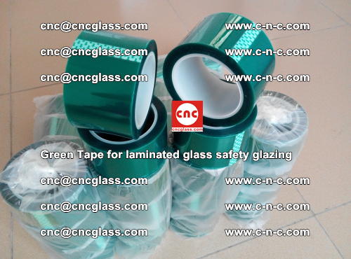 Green Tape for laminated glass safety glazing, EVA FILM, PVB FILM, SGP INTERLAYER (59)