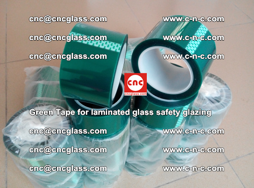 Green Tape for laminated glass safety glazing, EVA FILM, PVB FILM, SGP INTERLAYER (60)