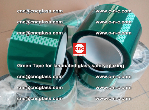 Green Tape for laminated glass safety glazing, EVA FILM, PVB FILM, SGP INTERLAYER (63)