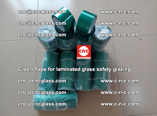 Green Tape for laminated glass safety glazing, EVA FILM, PVB FILM, SGP INTERLAYER (69)