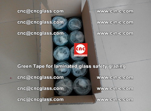Green Tape for laminated glass safety glazing, EVA FILM, PVB FILM, SGP INTERLAYER (76)