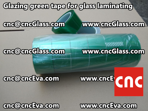 Green tape for safety glass laminating glazing (1)