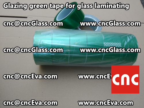 Green tape for safety glass laminating glazing (3)