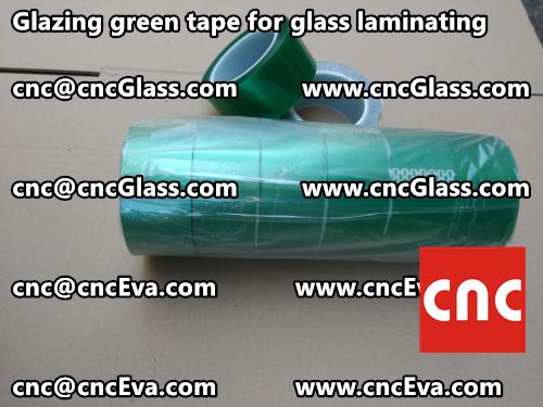 Green tape for safety glass laminating glazing (5)