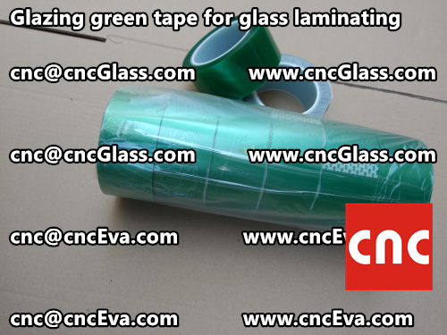 Green tape for safety glass laminating glazing (6)