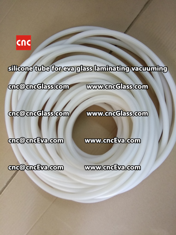 Silicon tube for glass laminating vacuuming  (8)