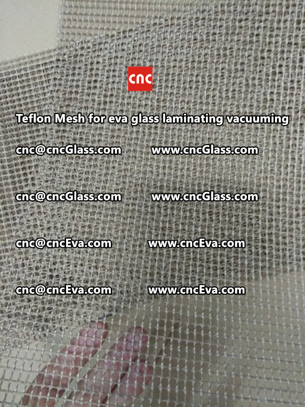 mesh for helping vacuuming of glass laminating (2)