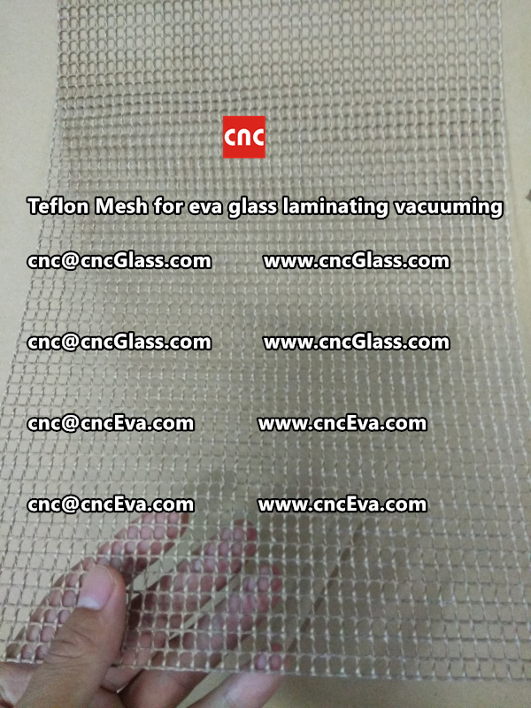 mesh for helping vacuuming of glass laminating (5)