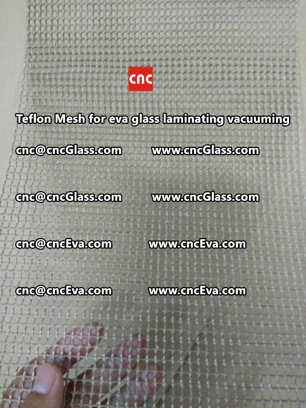 mesh for helping vacuuming of glass laminating (8)