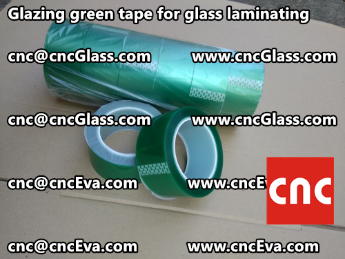 vacuum green tape for glazing (3)