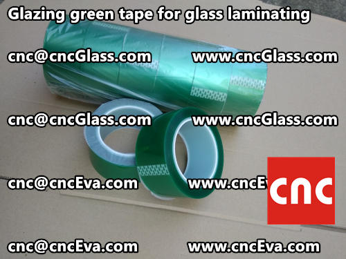 vacuum green tape for glazing (4)