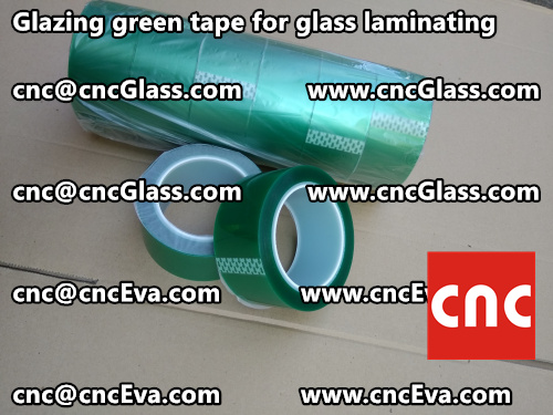 vacuum green tape for glazing (5)