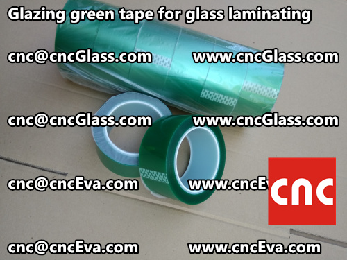 vacuum green tape for glazing (6)