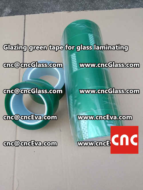 vacuum green tape, for laminating glass (2)