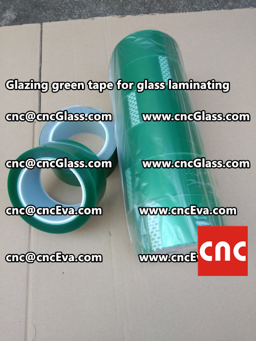 vacuum green tape, for laminating glass (3)