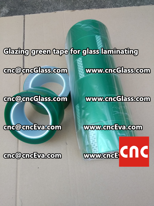 vacuum green tape, for laminating glass (4)